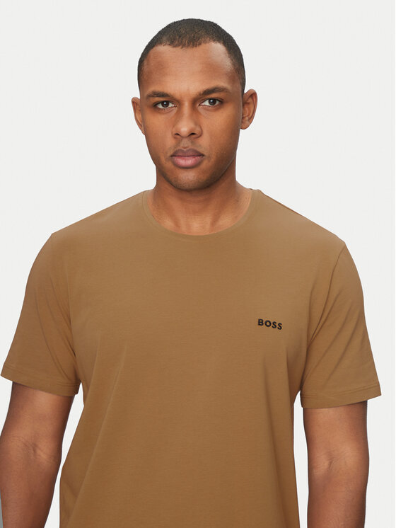 BOSS BOSS Футболка Mix&Match 50515312 Бежевий Regular Fit