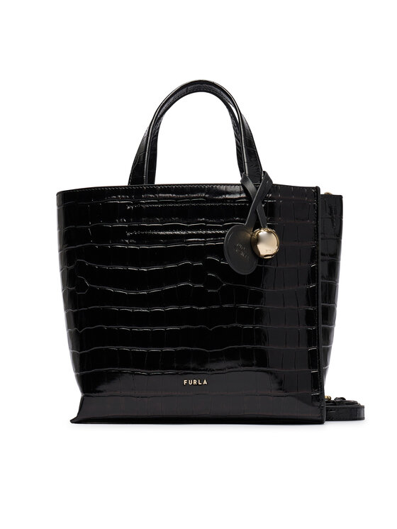 Furla Ročna torba Furla Divide It S WB02123 BX4255 O6000 Črna