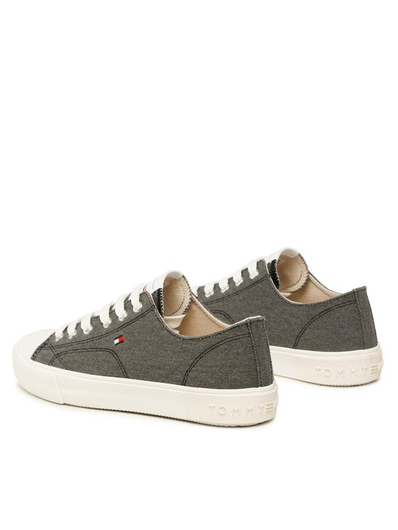 Tommy Hilfiger Tenisice Tommy Hilfiger Low Cut Lce-Up T3X9-32827-0890 S Crna