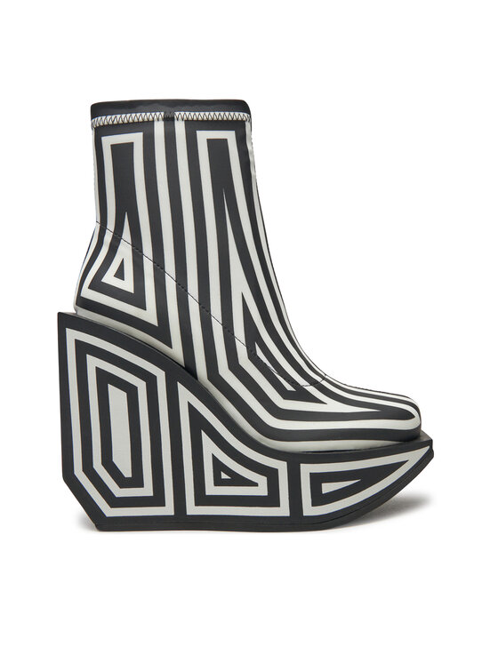 United Nude Ботильйони United Nude Wa Bootie Hi 1087951082 Сірий