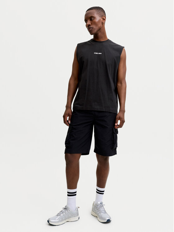 Jack & Jones Jack & Jones Camiseta sin mangas Eterna 12295670 Negro Loose Fit