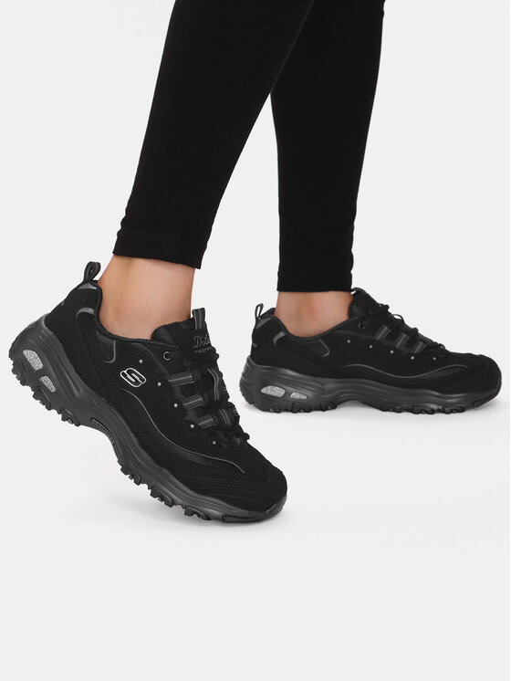 Skechers Sneakersy Skechers Biggest Fan 11930/BBK Czarny