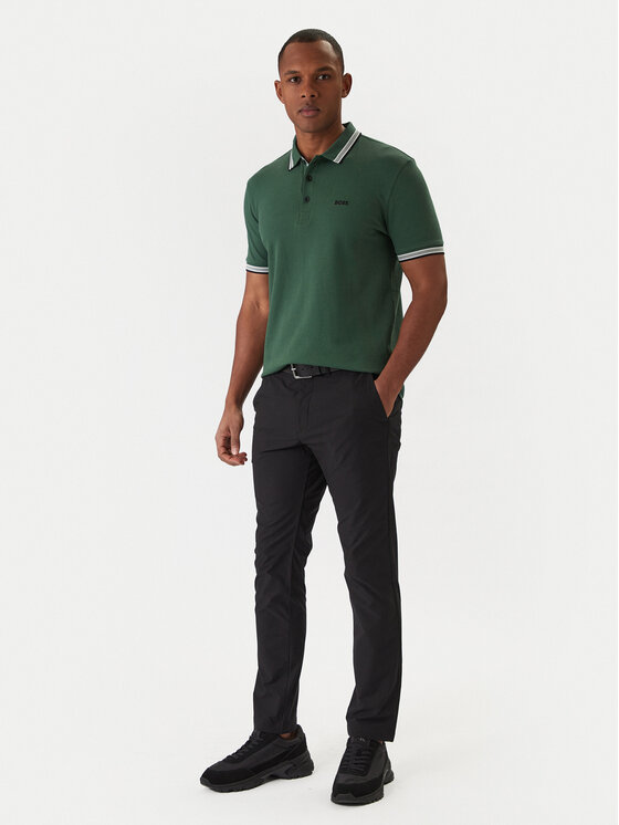 BOSS BOSS Polo Paddy 50469055 Verde Regular Fit