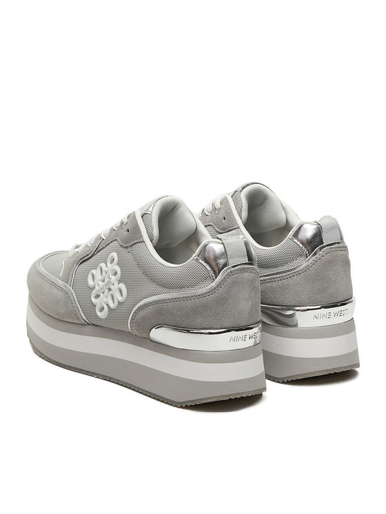 Nine West Sneakersy Nine West SS25-3C093 Strieborná
