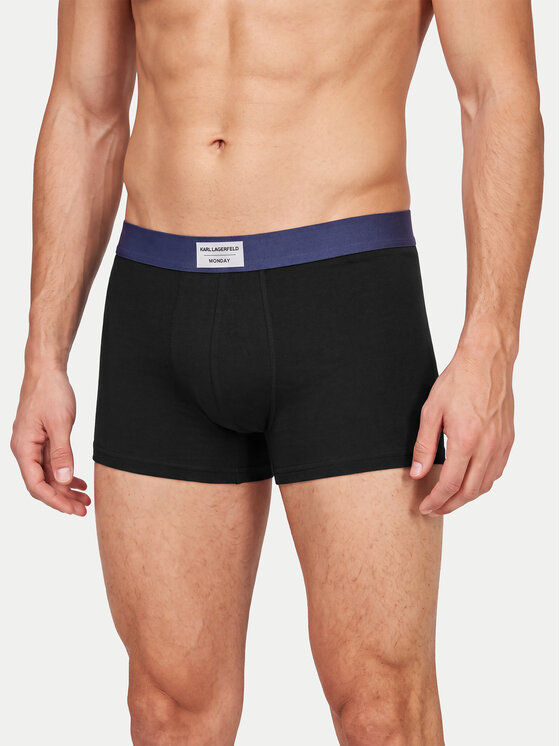 KARL LAGERFELD KARL LAGERFELD Conjunto de calzoncillos boxer A3M47005 Negro