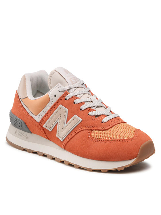 New Balance Sneakersy New Balance WL574RCD Pomarańczowy