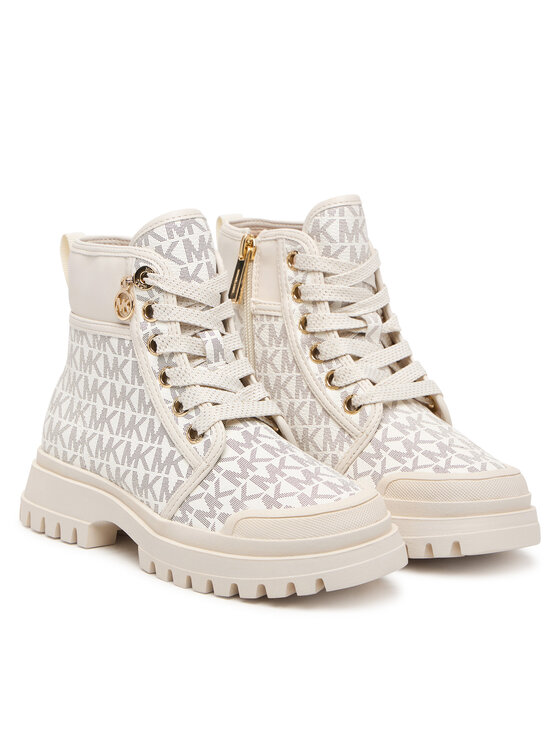 MICHAEL Michael Kors Schnürstiefeletten MICHAEL Michael Kors Payton Kamryn MK05015256 Creme