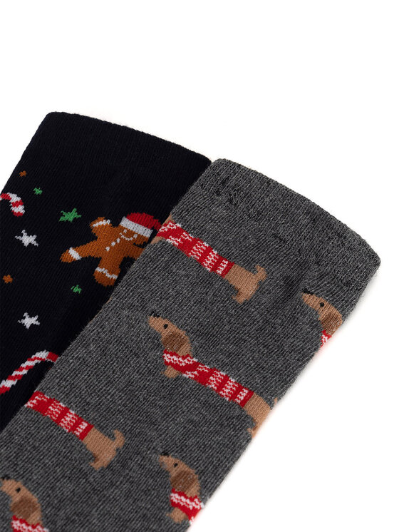Lasocki Довгі шкарпетки Lasocki 2MB-002-AW24 (2-pack) Сірий