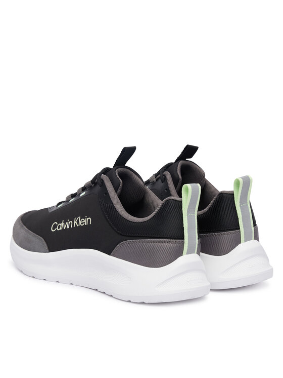 Calvin Klein Сникърси Calvin Klein Light Eva Runn Ess Laceup Ny-Su HM0HM02342 Черен