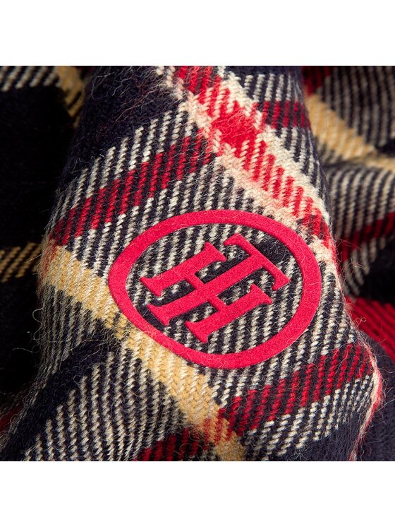 Tommy Hilfiger Fular Tommy Hilfiger Winter Check Woven Scarf AW0AW03327 901
