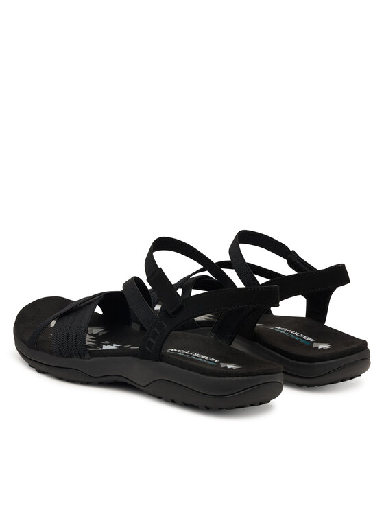 Skechers Босоніжки Skechers Reggae Slim-Summer Heat 163116/BBK Чорний
