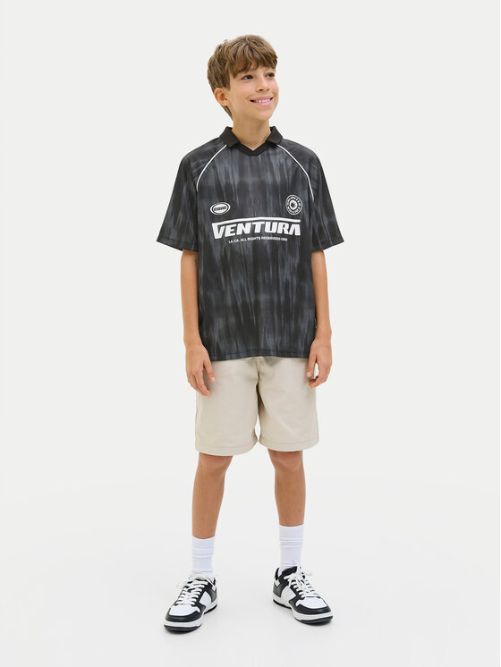Jack & Jones Junior Jack & Jones Junior Поло Lido 12278700 Сірий Loose Fit