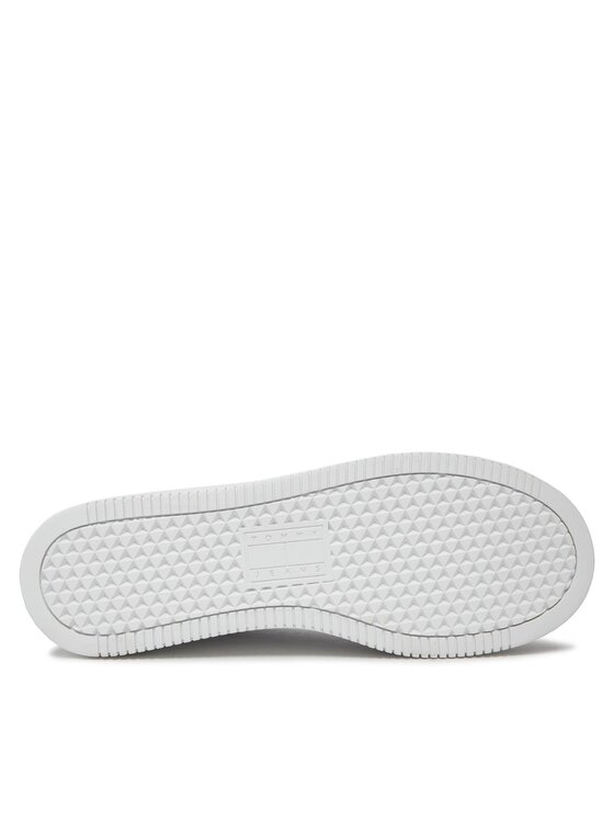 Tommy Jeans Laisvalaikio batai Tommy Jeans Tjw Flatform Ess EN0EN02518 Balta