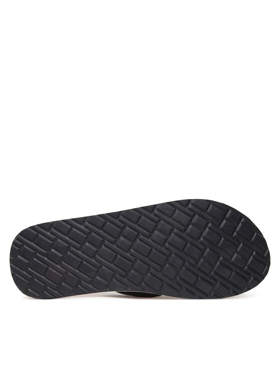 Tommy Hilfiger Джапанки Tommy Hilfiger Hilfiger Flw Print Beach Sandal FM0FM05507 Тъмносин