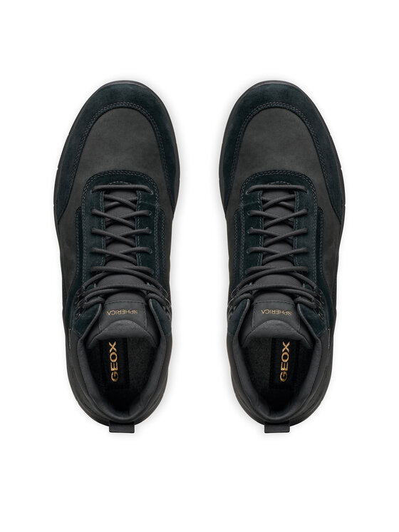 Geox Ghete Geox U Spherica 4X4 B Abx U46FDC 02245 C9999 Negru