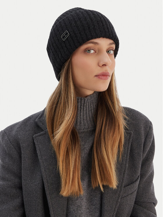 Tommy Jeans Sapka Tommy Jeans Elevated Heritage AW0AW17905 Fekete