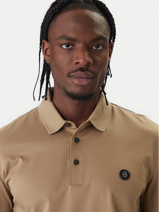 BOSS BOSS Polo marškinėliai C-Parris 01 50555829 Smėlio Regular Fit