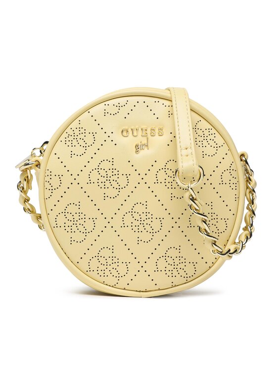 Guess Ročna torba Guess Mini Crossbody Bag J3GZ10 WFHF0 Rumena