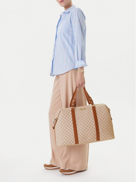 Nine West Чанта за уикенд Nine West H231181 Бежов