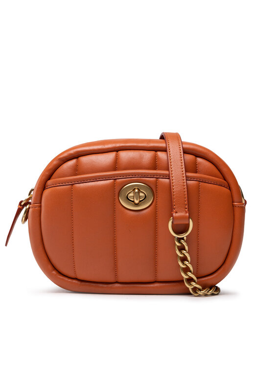 Coach Bolso Coach Qtl Ltr Cam Bag C4814 Naranja