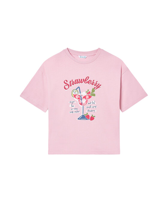 Mayoral Mayoral Camiseta 6011 Rosa Regular Fit