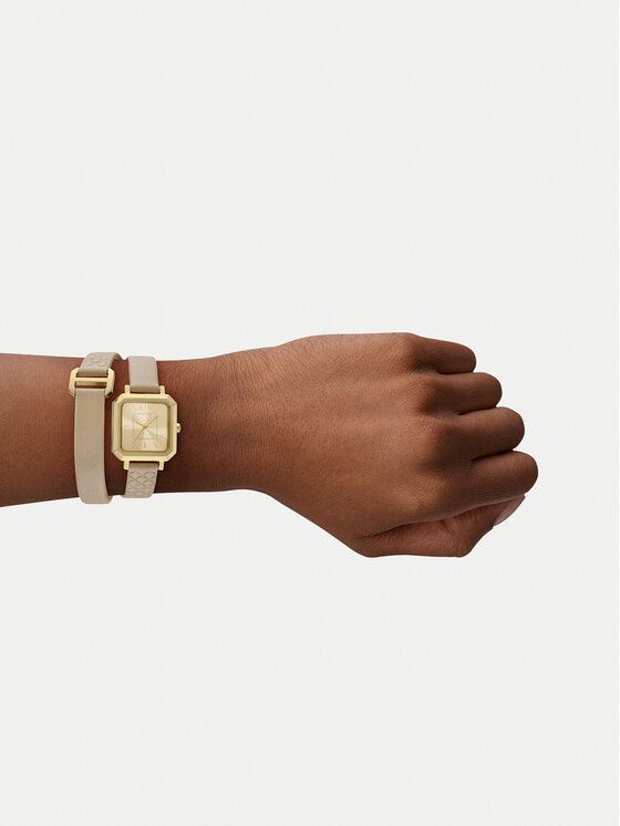 Armani Exchange Годинник Armani Exchange Classic AX5728 Бежевий