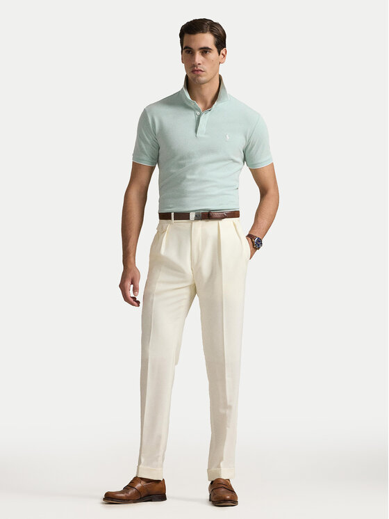 Polo Ralph Lauren Polo Ralph Lauren Поло 710963494005 Зелений Custom Slim Fit