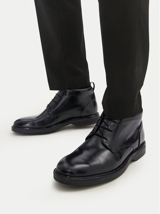 Clarks Botines planos Clarks Aldwin Chukka 26179683 Negro