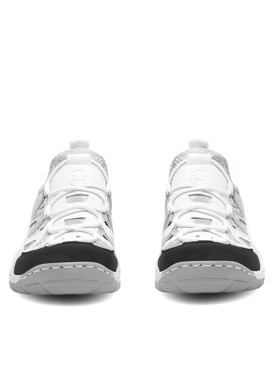 Rieker Sneakers Rieker L0539-80 Alb