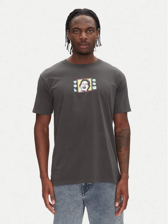 Volcom Volcom Футболка Space Thing A5212502 Сірий Classic Fit