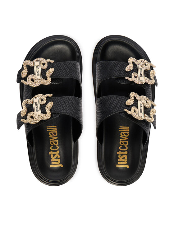 Just Cavalli Шльопанці Just Cavalli 80RA3S91 ZSE36 Чорний