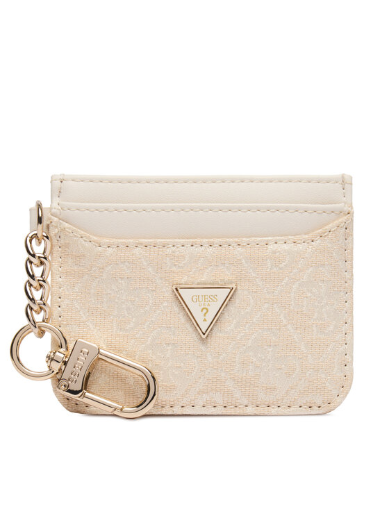 Guess Etui na karty kredytowe Guess RW7561 P6201 Écru