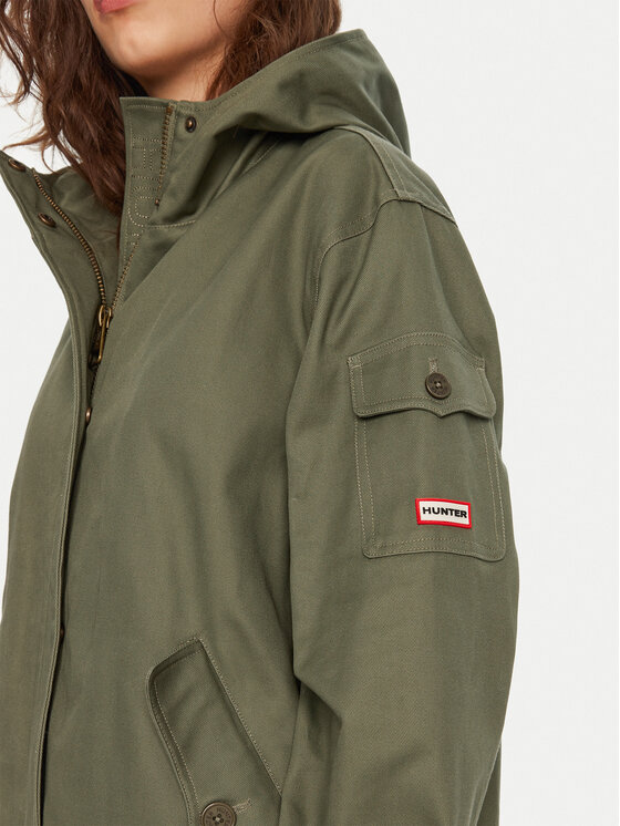 Hunter Hunter Parka Hanley HARW0015242 Zöld Regular Fit