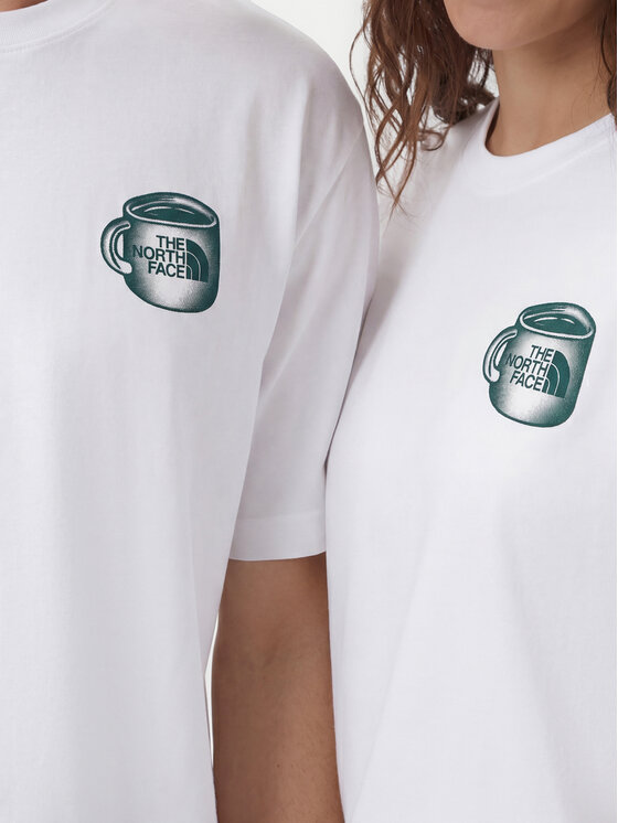 The North Face The North Face Camiseta NF0A8JAA Blanco Relaxed Fit