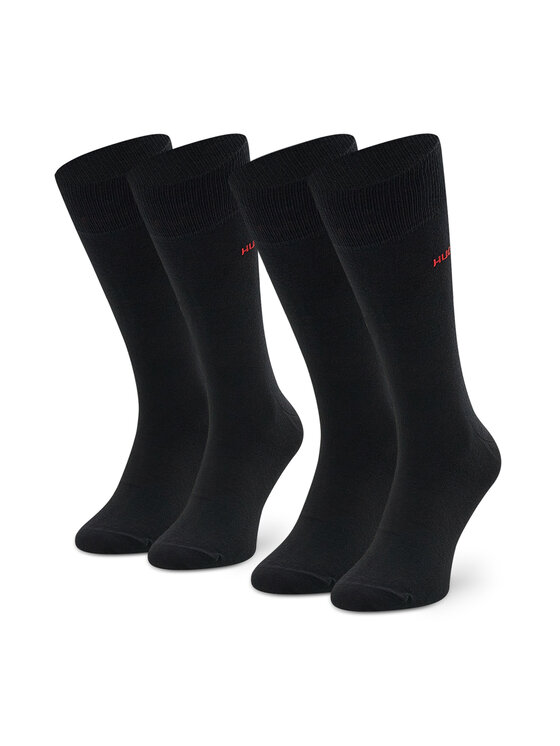 HUGO Ilgos kojinės HUGO 2P Rs Uni Cc 50468099 Juoda
