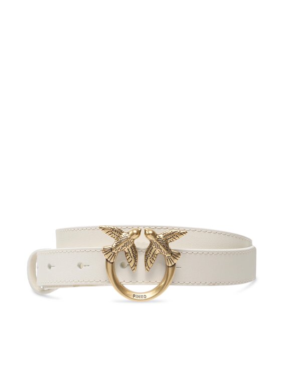 PINKO Cintura PINKO Love Berry H2 Belt PE 23 PLT01 100143 A0F1 Bianco