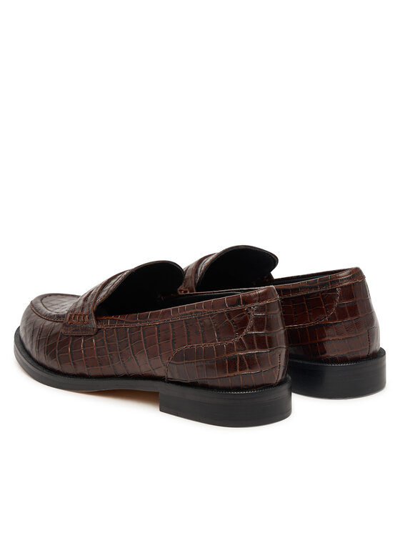 Clarks Туфлі Clarks Straven2 Penny 26327145 Коричневий