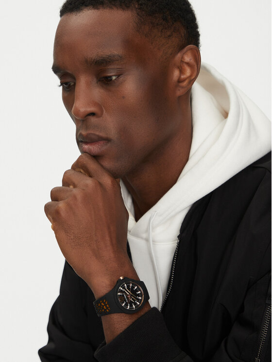 Plein Sport Hodinky Plein Sport Thunderstorm PSBBA0123 Čierna