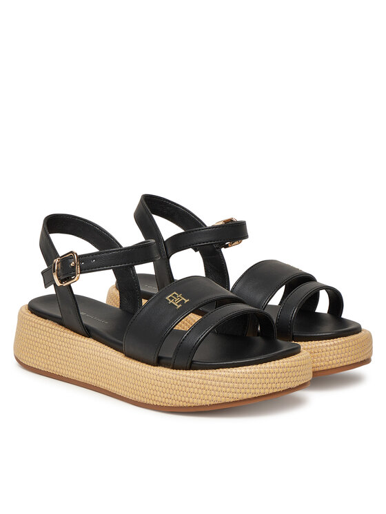 Tommy Hilfiger Espadrile Tommy Hilfiger T3A2-33793-0326 S Negru