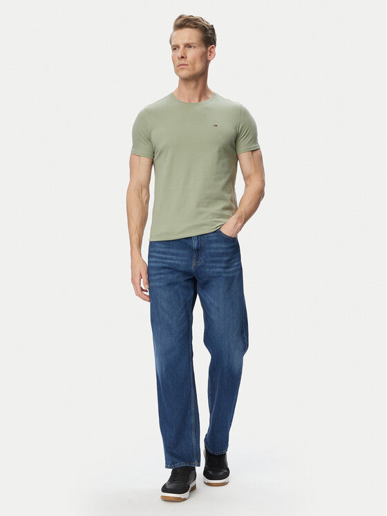 Tommy Jeans Tommy Jeans T-shirt DM0DM04411 Cachi Slim Fit
