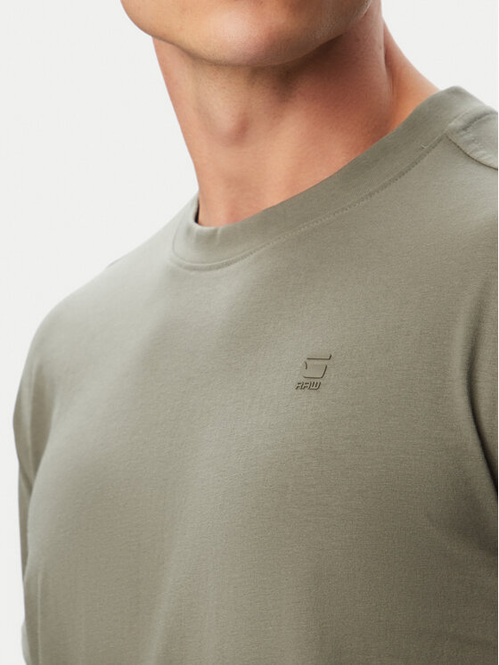 G-STAR G-Star Raw Футболка Lash D16396-B353 Хакі Regular Fit