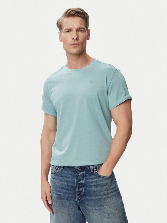 G-Star Raw G-Star Raw Camiseta Lash D16396-2653 Turquesa Regular Fit