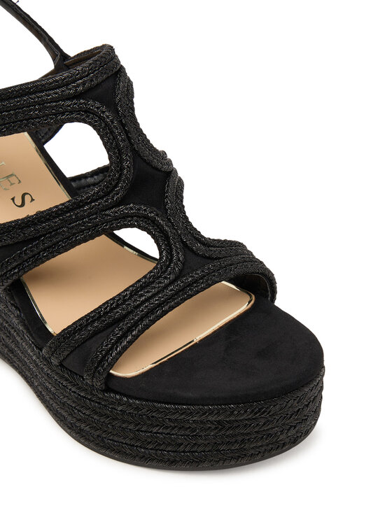 Guess Sandali Guess FLJERS FAB04 Črna