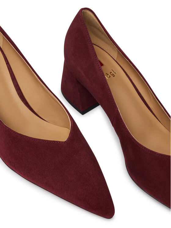 HÖGL Lodičky HÖGL 2-104502-48000 Bordó