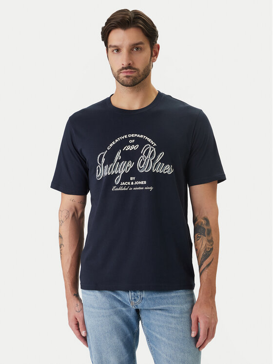 Jack & Jones Jack & Jones Camiseta Earchive 12297673 Azul marino Regular Fit