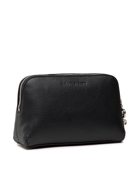 Calvin Klein Jeans Kozmetická taštička Calvin Klein Jeans Minimal Monogram Cosmetic Pouch K60K608965 Čierna