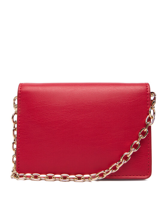 Tommy Hilfiger Torebka Tommy Hilfiger Th Icon Card Holder W/Chain AW0AW18248 Czerwony