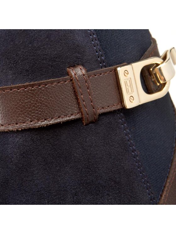 Tommy Hilfiger Μποτάκια Tommy Hilfiger Holly 9C FW56821514 Midnight/Coffeebean 403