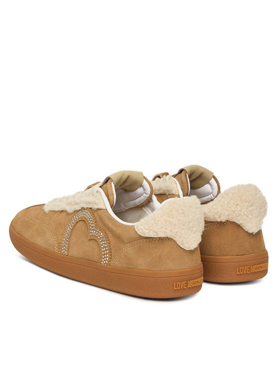 LOVE MOSCHINO Снікерcи LOVE MOSCHINO JA15402G0NIGY104 Бежевий