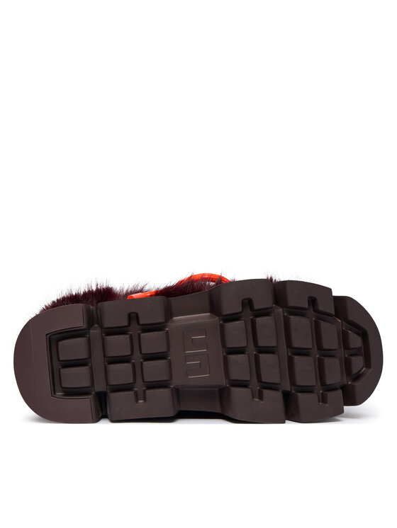 United Nude Снігоходи United Nude Stomper Fur Boot 11048993120 Бордовий